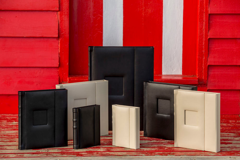 Create Your Own Quality, 10x10 inch Classic Flip Cover Black Albums. They're easy to make yourself, or we can print your photos and assemble the album for you.