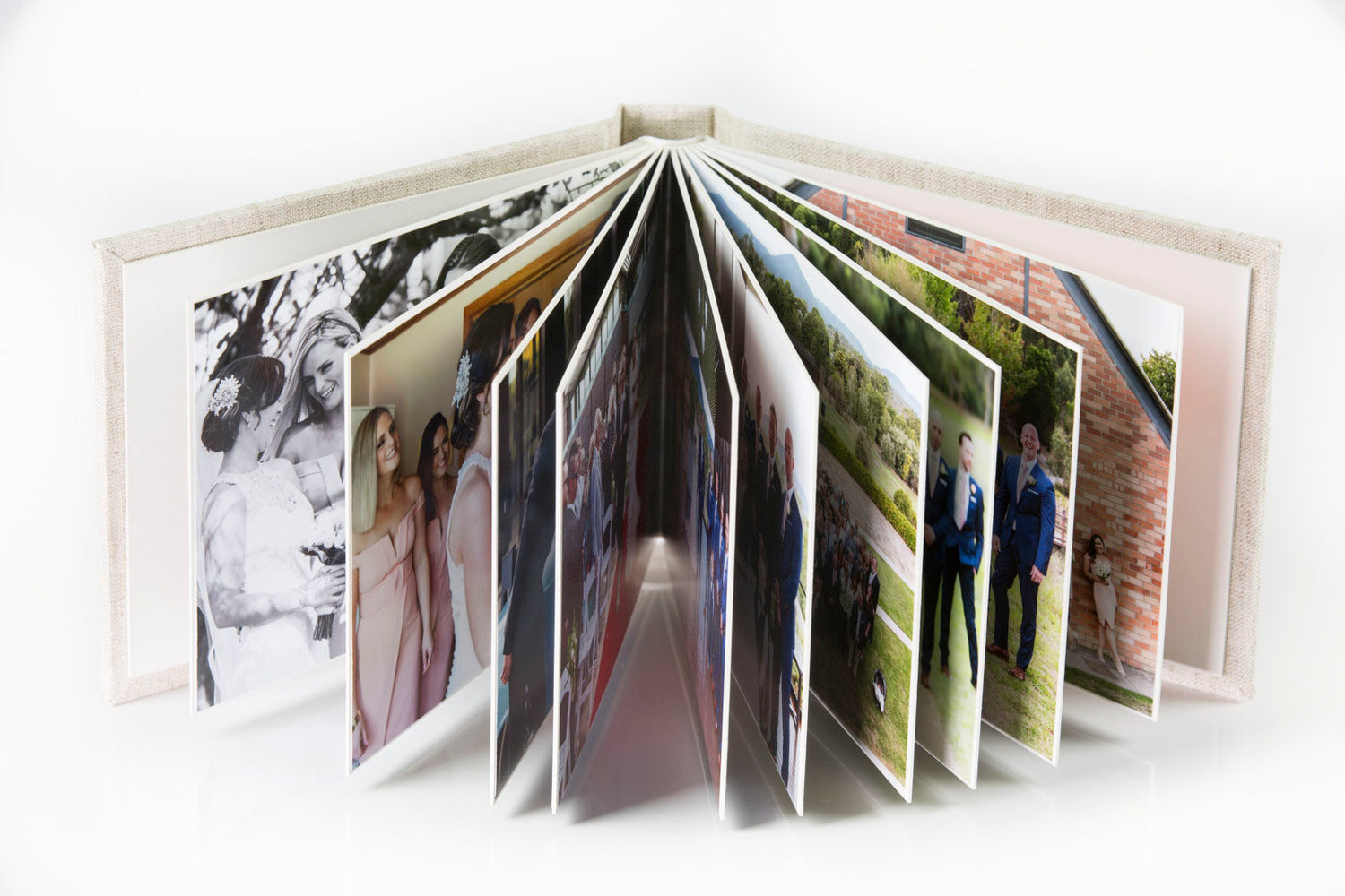 Create Your Own Personalised Quality 12x8 inch Lay Flat Album. They're easy to make yourself, or we can print your photos and assemble the album for you.
