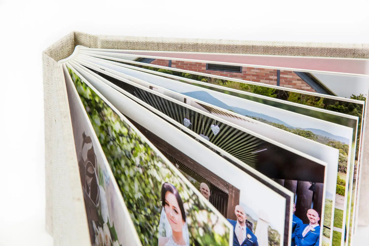 Create Your Own Personalised Quality 5x7 inch Lay Flat Album. They're easy to make yourself, or we can print your photos and assemble the album for you.
