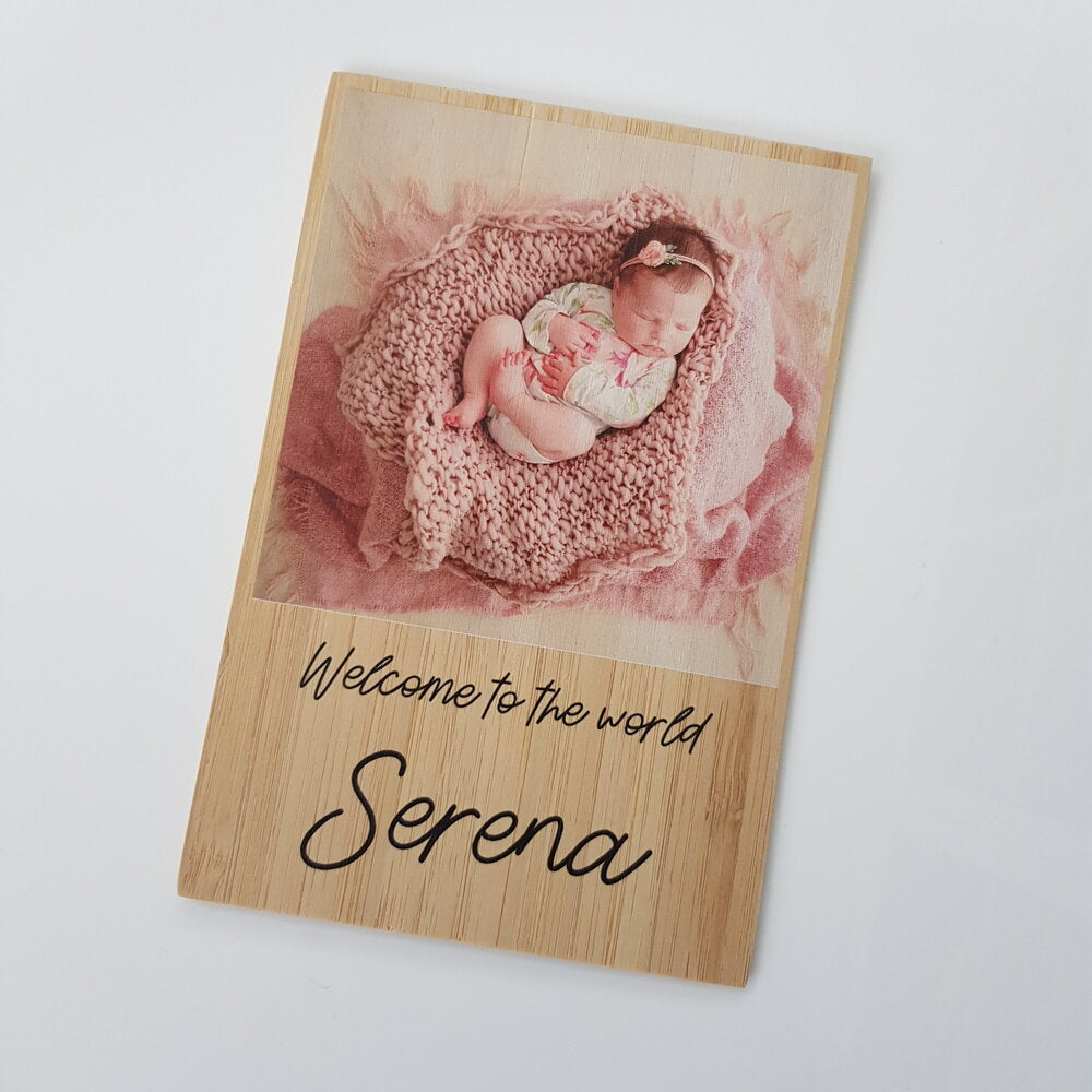 These gorgeous little pieces are lovely as personalised gifts. Paired with a personalised photo album or display frame, they create a loving gift.
