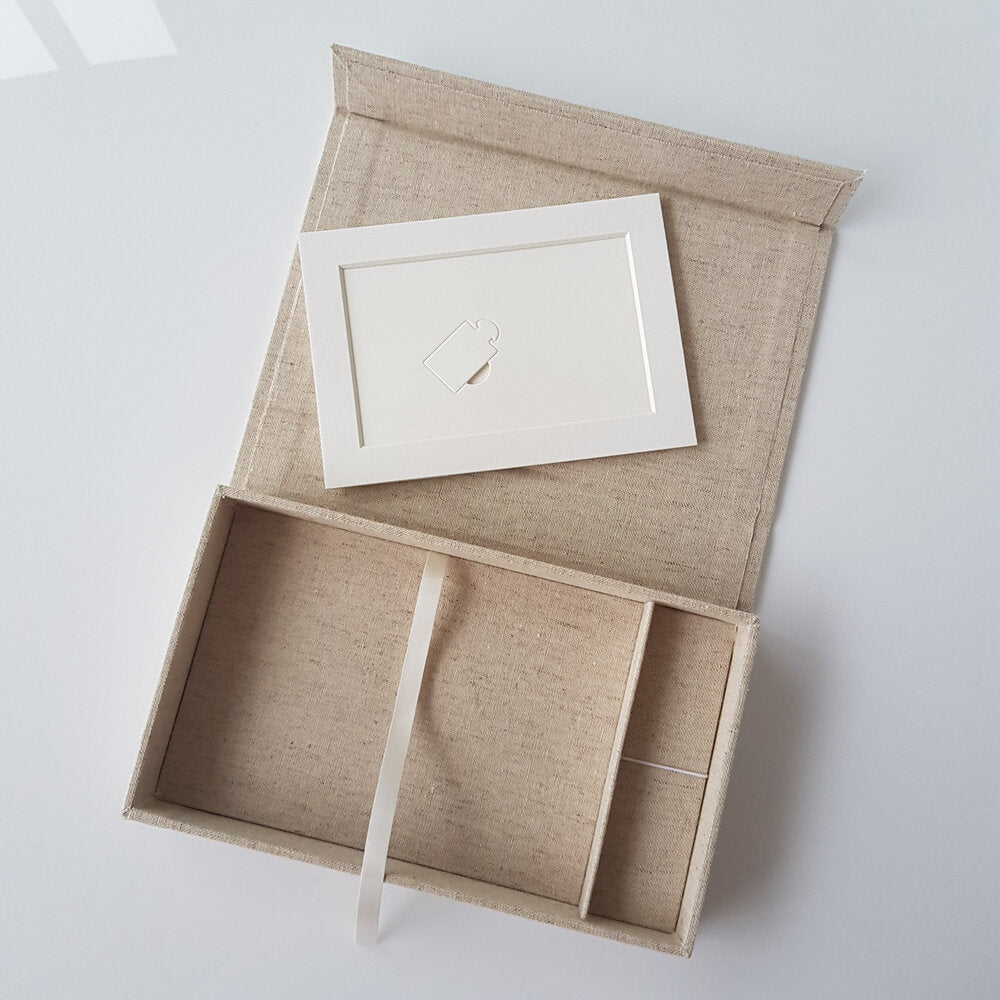 Print Photo Box: With USB Area - 7x5 inch. - The Photographer's Toolbox