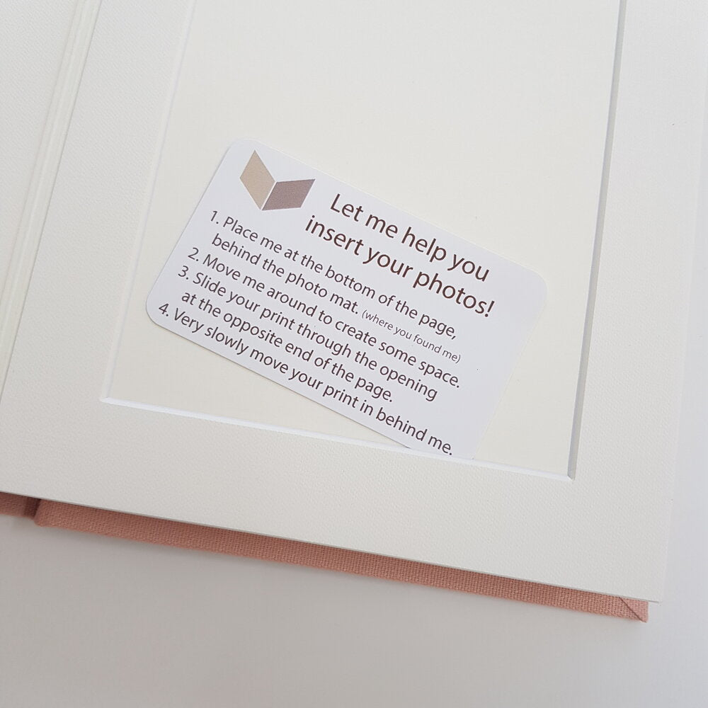 Matted Photo Album: 5x7" - 10 Photo - VERTICAL The Photographer's Toolbox Matted Albums 50.00 The Photographer's Toolbox