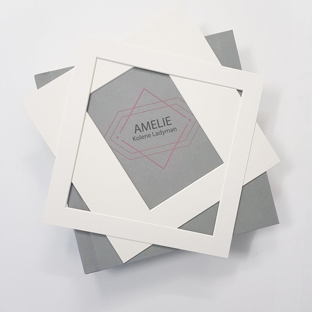 Versatile Album: Customise Mats for Any Print Shape. Use our "Personalise Your Product" software to create your unique cover design. Our matted album accommodates vertical, horizontal, and square prints. You control the layout with loose mats. Create a unique mix or stick to one shape. Easy assembly.