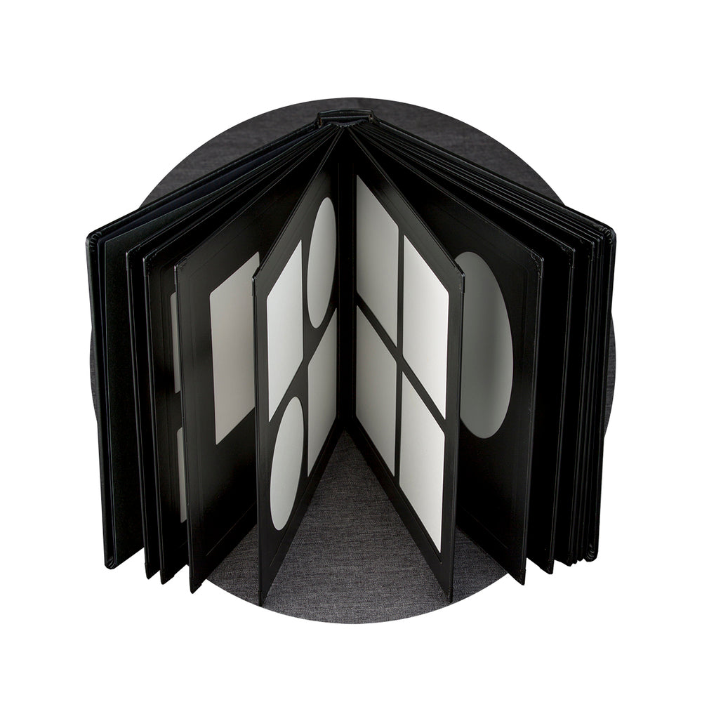 Classic Matted Photo Album: 10x10" - BLACK - 12 or 15pages The Photographer's Toolbox Matted Albums 173.00 The Photographer's Toolbox