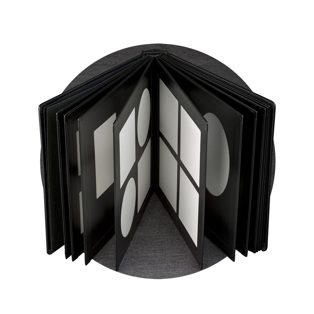Classic Matted Photo Album: 10x10" - BLACK - WITH CAMEO 10, 12, or 15 pages The Photographer's Toolbox PD Custom Product 204.00 The Photographer's Toolbox