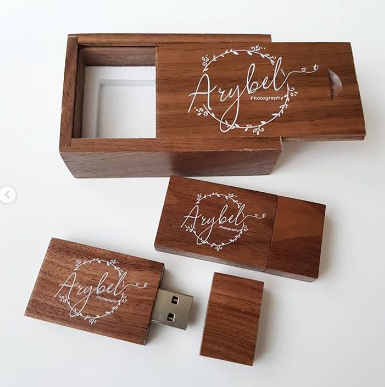 Rectangular Frame Usb Rectangle USB with slide top box - The Photographer's Toolbox