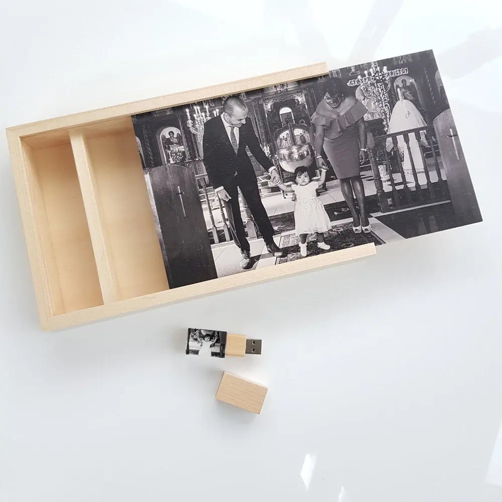Wooden Photo Box:  7x5" 'Maple' (EMPTY - Photo lid is an optional extra) The Photographer's Toolbox Boxes 56.00 The Photographer's Toolbox