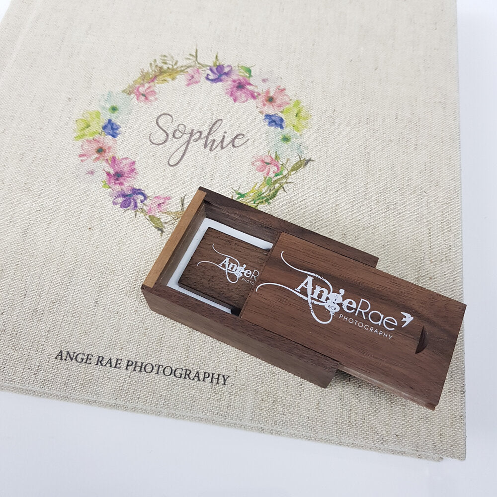 Usb Box Rectangle Rectangle USB with slide top box - The Photographer's Toolbox