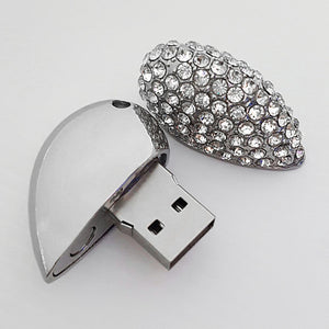 Jewelled Heart USB The Photographer's Toolbox USBs 23.00 The Photographer's Toolbox