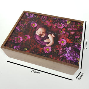 Wooden Memory Photo Box: 8x10 inch WALNUT (EMPTY - Photo lid is an optional extra). The Photographer's Toolbox PD Custom Product 77.00 The Photographer's Toolbox
