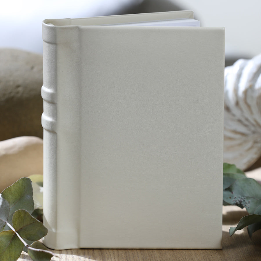 <strong> - 50% off - FINAL STOCK -</strong> 5X7" - 20 Photo Classic Peel'n'Stick Photo Album - VERTICAL ivory The Photographer's Toolbox PD Custom Product  The Photographer's Toolbox