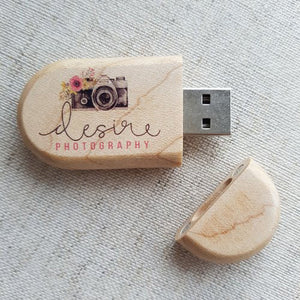 Oval USB Without Box The Photographer's Toolbox USBs 23.00 The Photographer's Toolbox