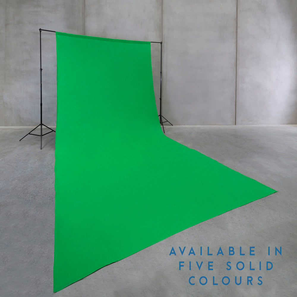 <strong> 50% off FINAL STOCK </strong> Photography Chromakey Backdrop: 3x6m 'solid colours' The Photographer's Toolbox Muslin Backdrop 37.50 The Photographer's Toolbox