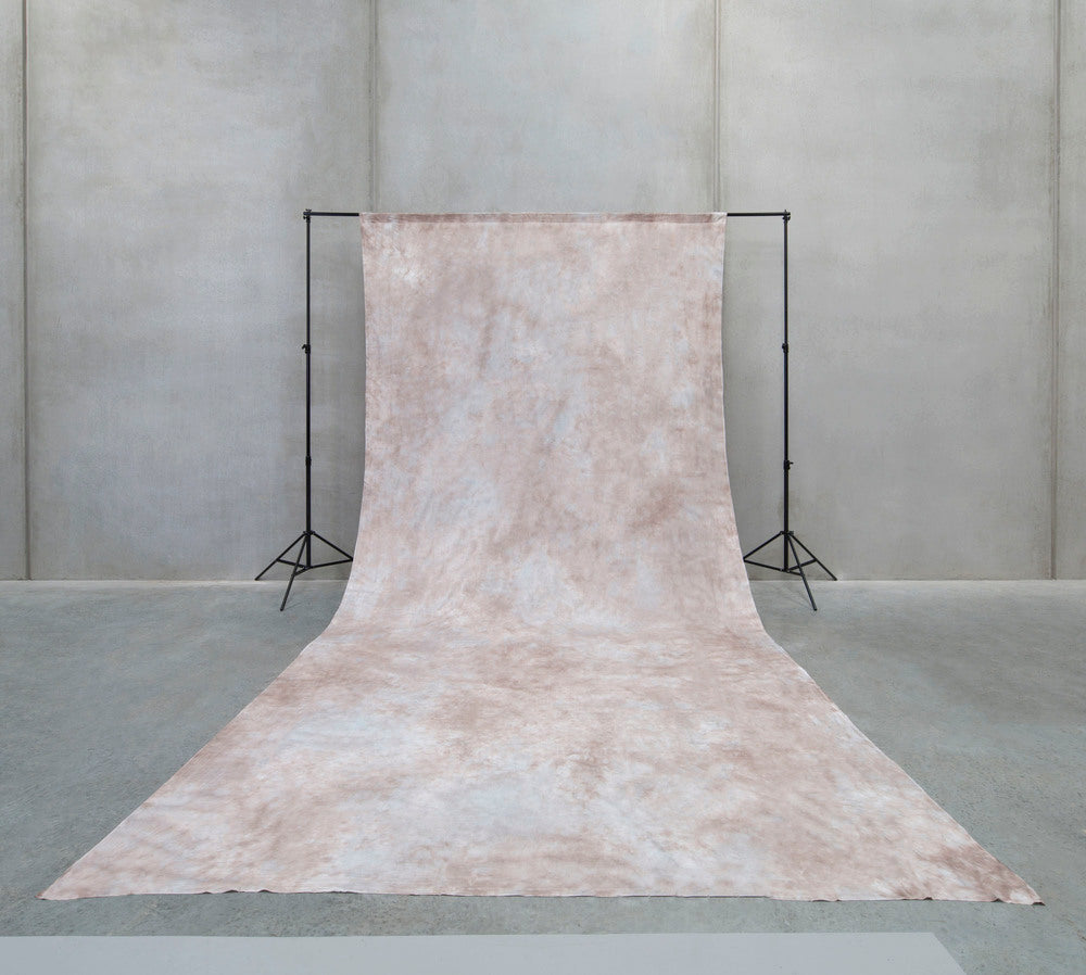 <strong> 50% off FINAL STOCK </strong> Muslin Cotton Backdrop Material: 3x6m 'Mottled Colours The Photographer's Toolbox Muslin Backdrop 50.00 The Photographer's Toolbox