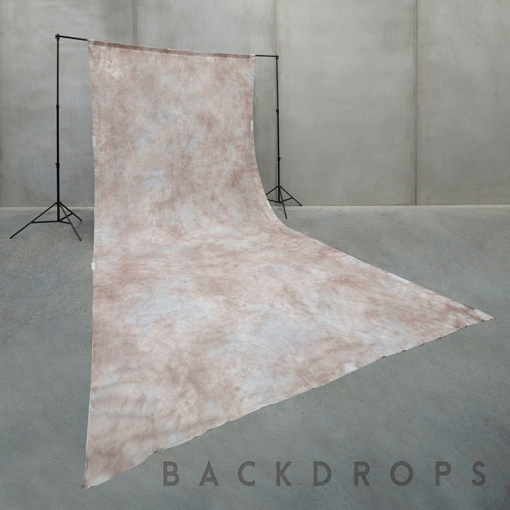 <strong> 50% off FINAL STOCK </strong> Muslin Cotton Backdrop Material: 3x6m 'Mottled Colours The Photographer's Toolbox Muslin Backdrop 50.00 The Photographer's Toolbox